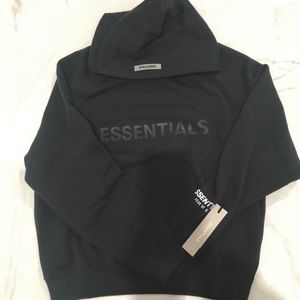 Fear of God ESSENTIALS black hoodie xs